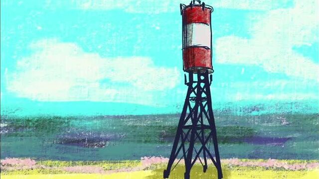 Музейная ночь на Куршской косе - учимся рисовать маяк