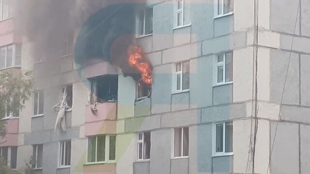 Взрыв в жилом доме в Новом Уренгое