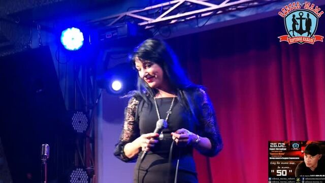 ♫ Наталья НИКОЛЬСКАЯ ♫ - Романс 26.02.17. Вечер памяти Андрея Зарянского. Ресторан Одесса-Мама