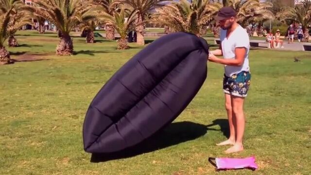 Надувной матрас для отдыха Ламзак