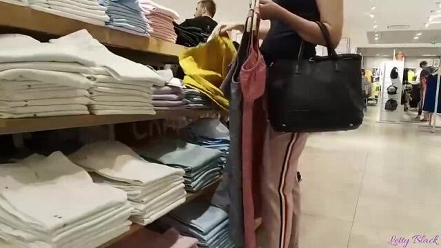 Публичный оральный кремпай в торговом центре - Letty Black [порно, секс, трахает, русское, инцест, мамка, домашнее] РОБИН ФУЛЛ