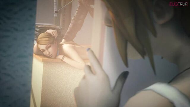 Life Is Strange - Хлоя подсматривает как Рэйчел трахают 18+ 2