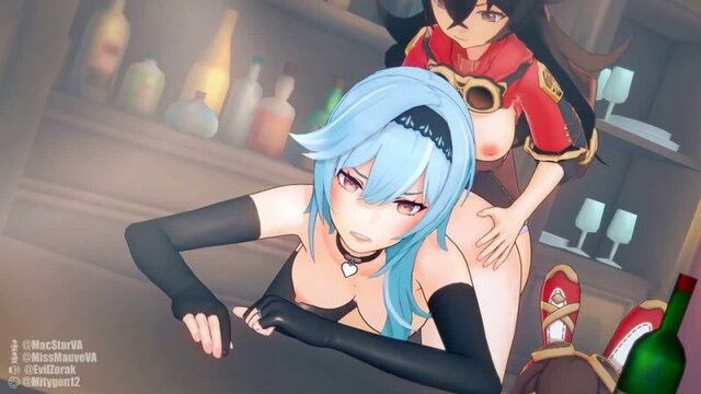 Eula ~ Эола - Rule34 \ Porn Genshin Impact [18+]