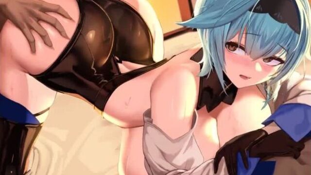 Eula ~ Эола - Rule34 \ Porn Genshin Impact [18+]