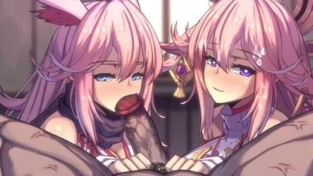 Yae ~ Яэ Мико - Rule34 \ Porn Genshin Impact [18+]