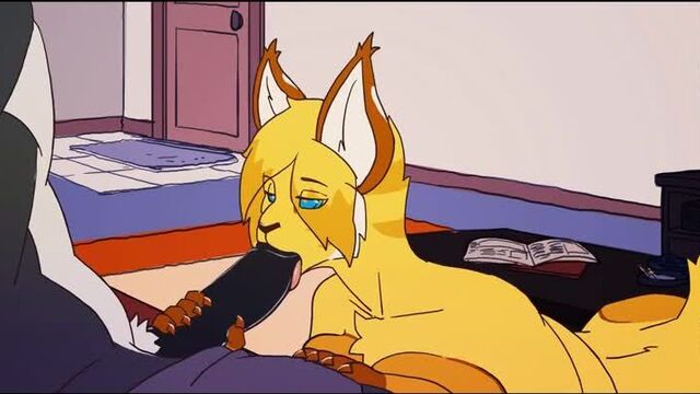 2d Yiff HD Straight Furry Porn Sex E621 FYE Cat and Wolf blowjob handjob