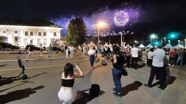 Салют на день города 21.08.2021 Нижний Новгород