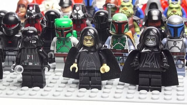 LEGO Star Wars минифигурки. Лего Звездные войны темная сторона силы