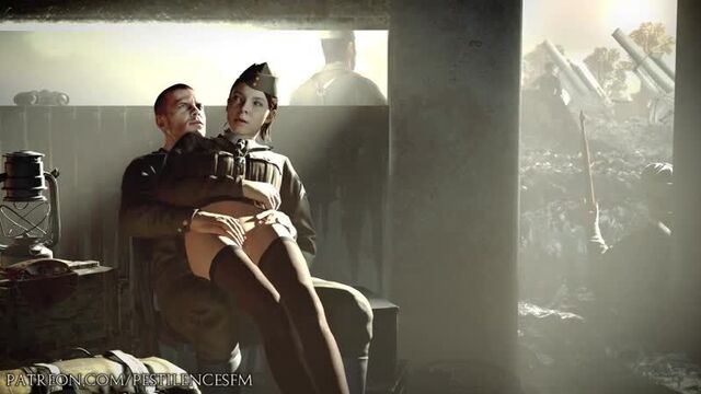 3D porn - Frontlines Patrons (Call Of Duty sex) [порно, секс, хентай, анал, минет]