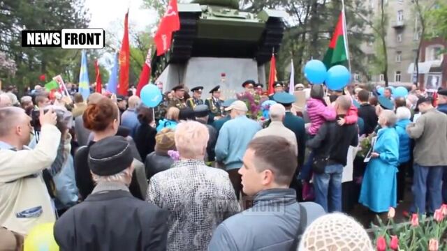 Патриотка украины проводит допрос
