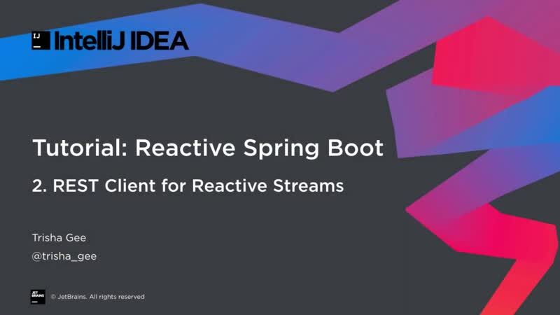 Reactive Spring Boot: Part 2: Java REST Client porn ~ se.video