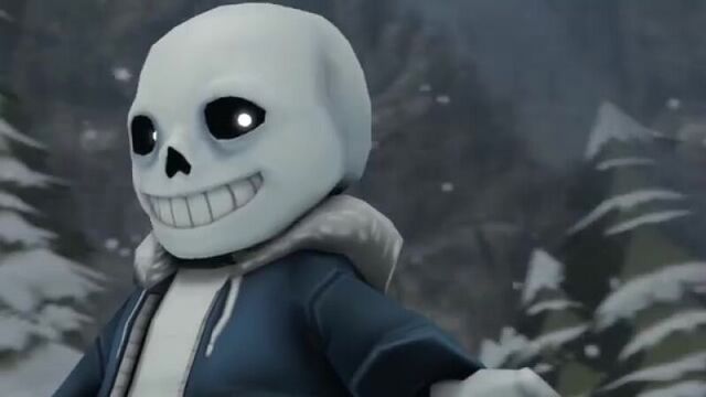 Undertale - Фриск встречает Санса [SFM]