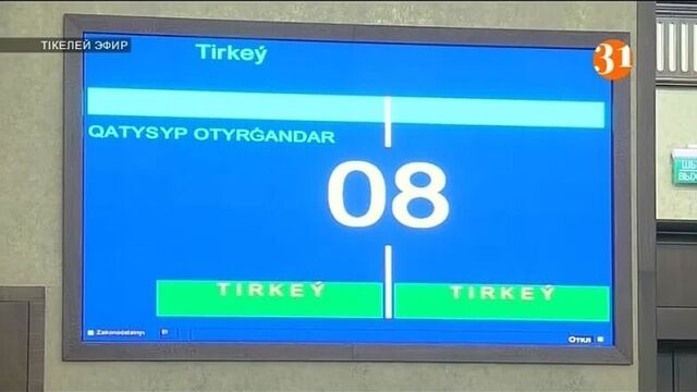 Начало прямой трансляции Послание Президента РК (31 канал, 16.03.2022)