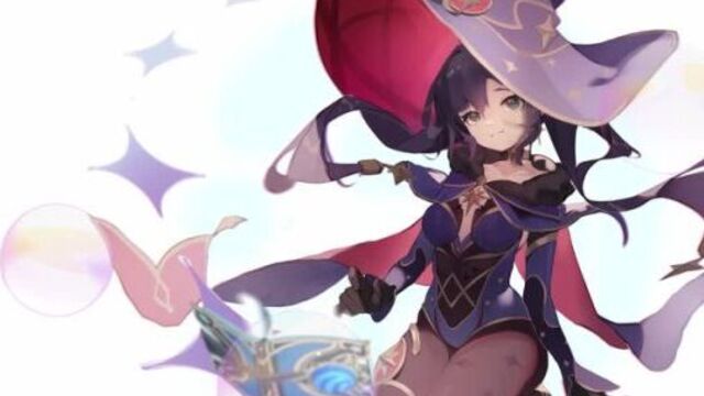 Mona Genshin Impact - живые обои на пк