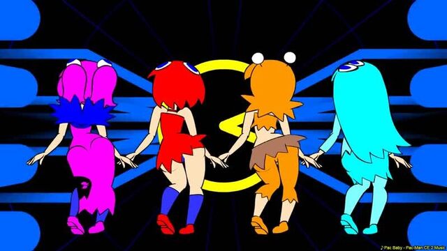 Pac-man Ghosts animation by minus8(оригинал)