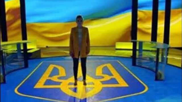 Ольга Скабеева ведущая передачи «60 минут» Украины.