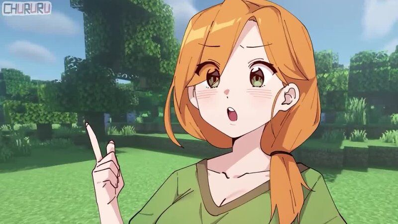 [CHURURU MoeStudio] Steve, I'm stuck ㅣ Minecraft Anime ep1 porn ~ se.video