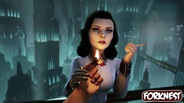 BIOSHOCK INFINITE-ELIZABETH Порно Мультик Биошок Инфинити Элизабет Порнуха Порнушка Гнуха Porno porn Mult секс sex домашнее анал