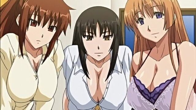 Инцест - Порно - Аниме Три Сестры - (Русская озвучка)