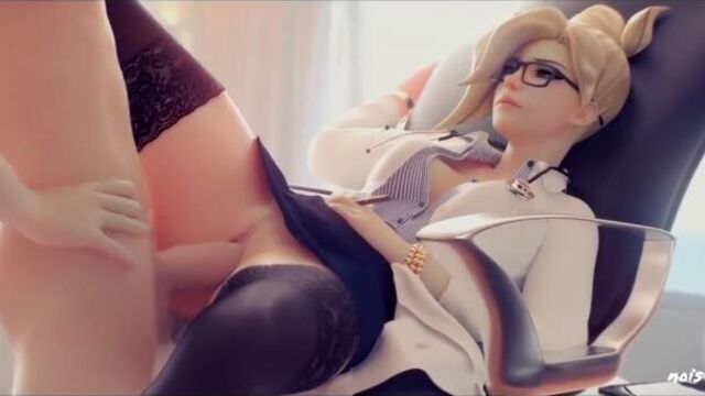 Секс в компьютерных играх. Overwatch Raw Deep Sensual Fucking [w Audio]