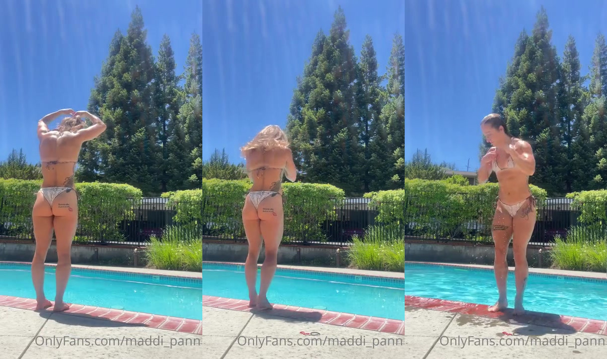 Maddi Pann's private moment caught