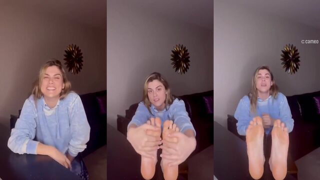 Oily soles action with a slutty foot fetish twist