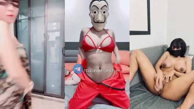 Private’s squirting solo session with sexy Meifina
