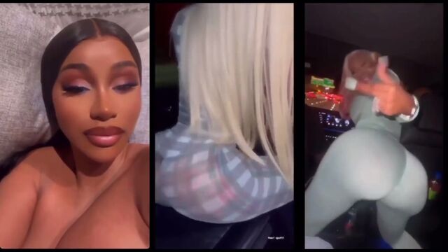 A deepfake Cardi B gets her big ass pounded by a huge cock
