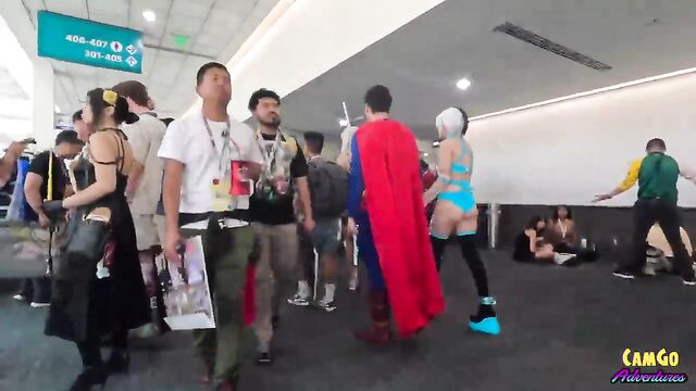I walk barefoot in cosplay and show you my dirty soles