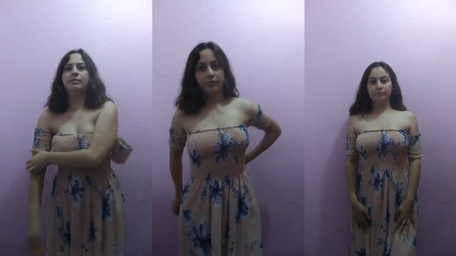 Spying for girls changing in the vestidor room