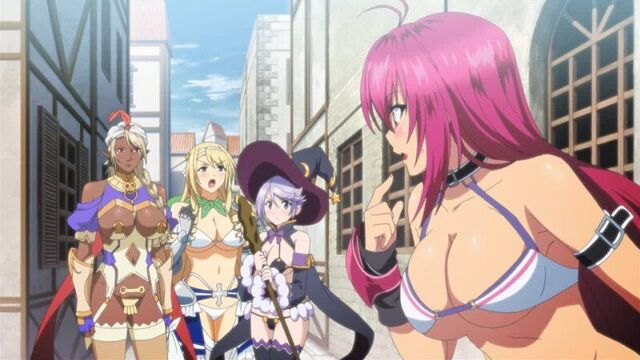 Хентай порно аниме Бикини-воины / Bikini Warriors серия 3