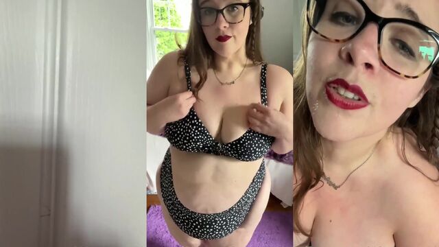 Fat belly feedee gets clapped after wobbly soles action