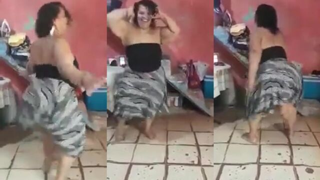 Fat granny with big ass enjoys getting fucked hard and deep
