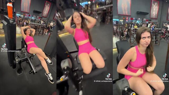 After training, Sofia Espanha tore my shorts and fucked me hard