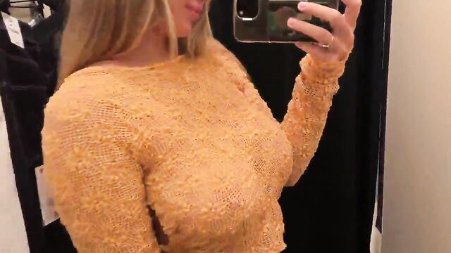 See through dress try on haul with a sexy twist