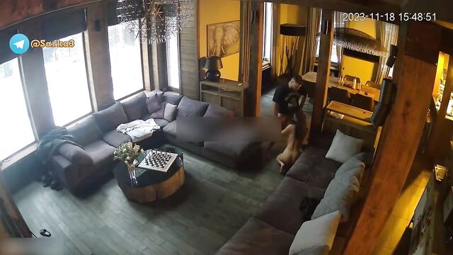 Hot GF gets fucked by BF on webcam with spycams