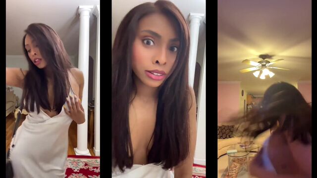 Downblouse Nipslip While Streaming on Tiktok