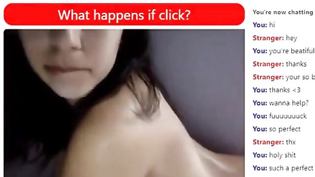 Amateur teen brushes teeth, webcam feed gets naughty
