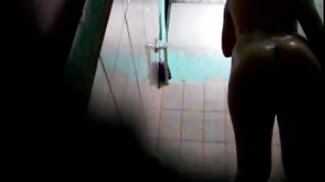 I spied on my stepsister and then fucked her hard