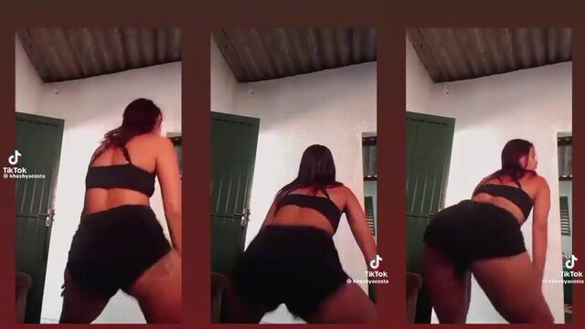Bunch of retos and challenges to get likes while moving asses