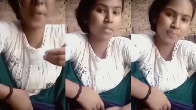 Deshi Girl Mustrbisan in self उंगली