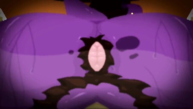 Nicole Watterson’s big ass is strangled by shoestrang in an animated scene