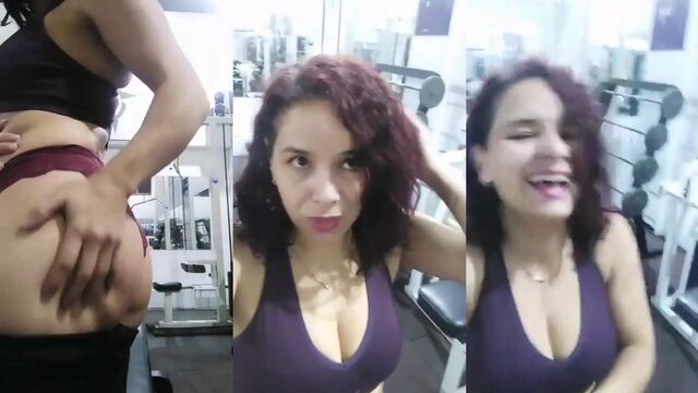 Mature cam show with hot Brazilian mature, coroa safada