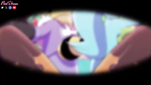 Hentai anime with amazing characters in a hot scene