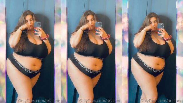 A goon gets oiled up and fucked by BBW Jane’s huge boobs