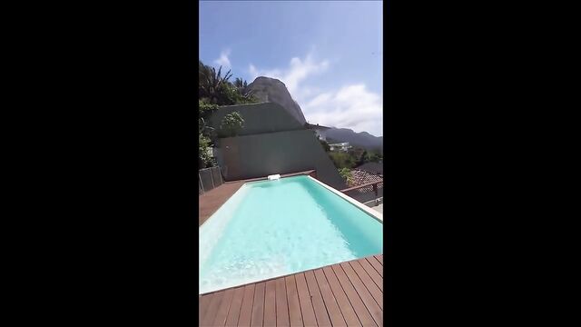 The hot Brazilian blonde is a true goddess of sex