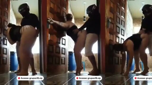 The hot wife of a delivery man gets fucked by another