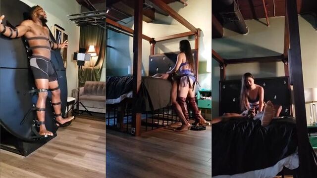 The white goddess gets her asshole gapped by BBC