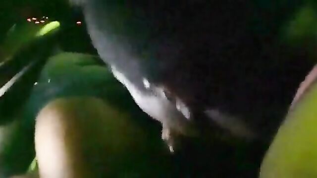 Homeless crackhead gets a quick car blowjob on the street