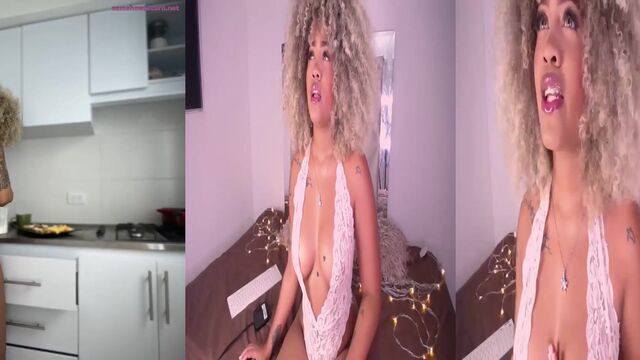 Ebony girl with a big ass gets fucked hard